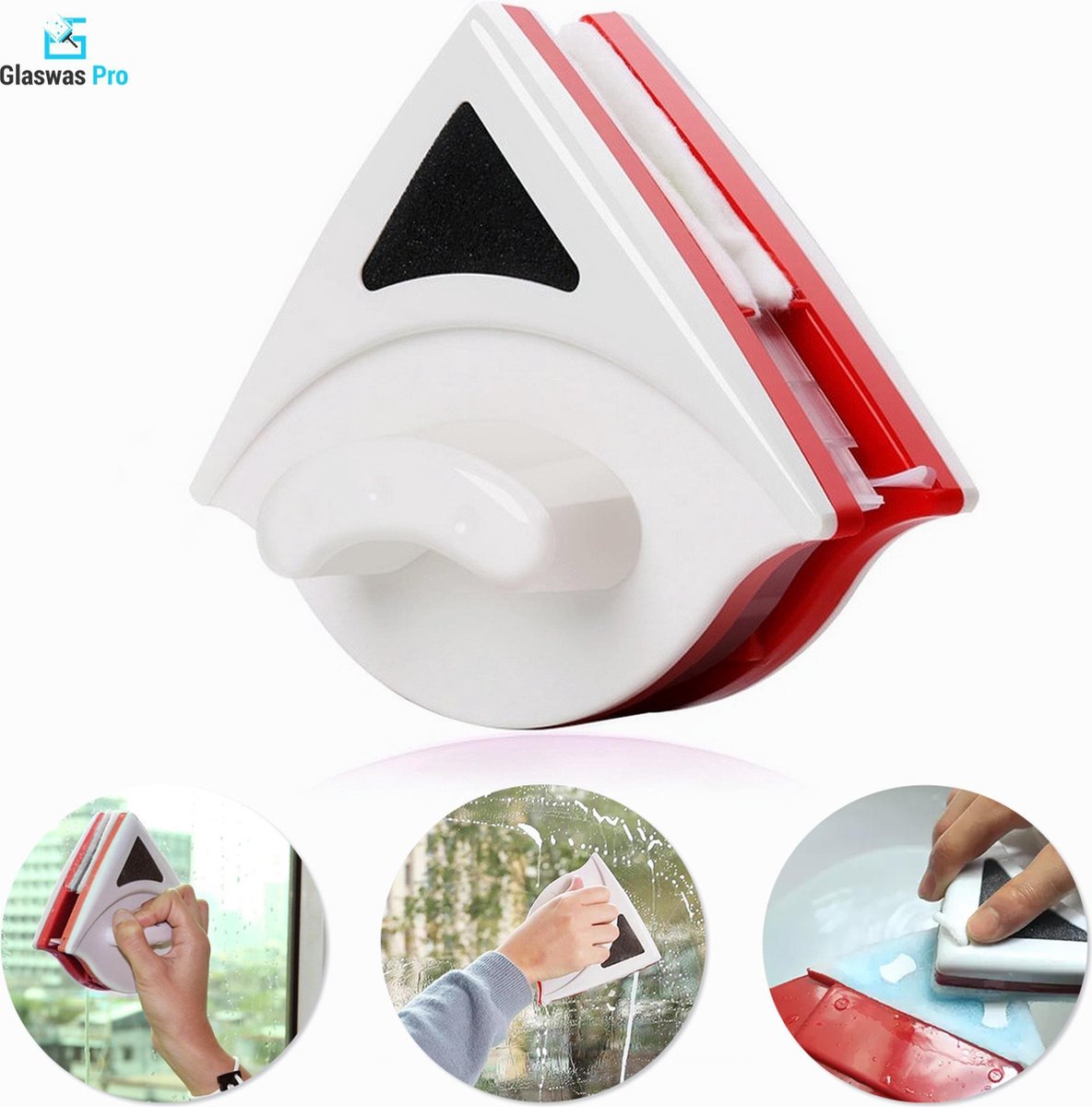 Magnetic Double-Sided Window Cleaner