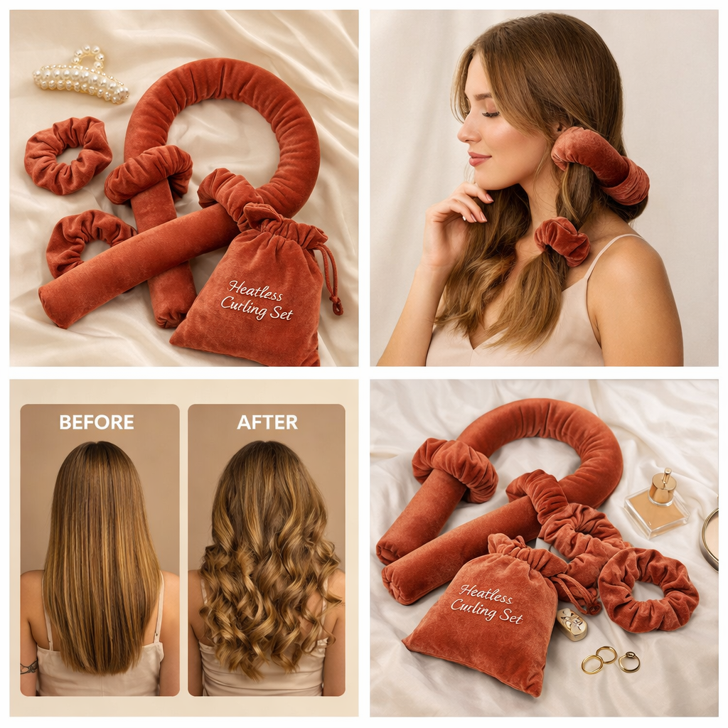 Heatless Curling Set – Perfect Hair Overnight
