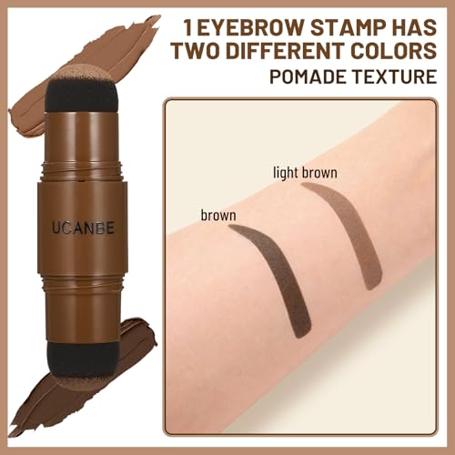 Perfect Brow Stamp Kit – Get Natural, Symmetrical Eyebrows in Seconds