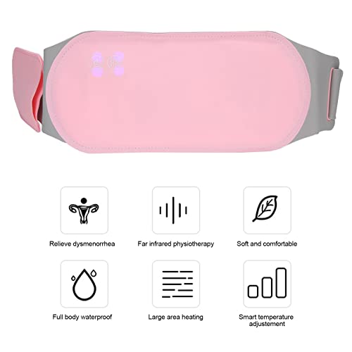 Electric Heated Waist Belt – Adjustable 45-65°C Uterine Warming & Back Pain Relief Belt