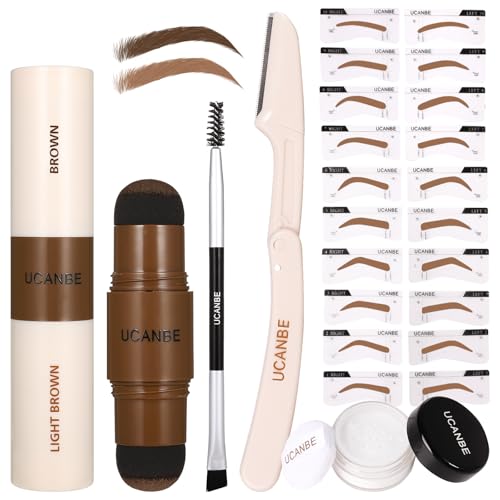 Perfect Brow Stamp Kit – Get Natural, Symmetrical Eyebrows in Seconds