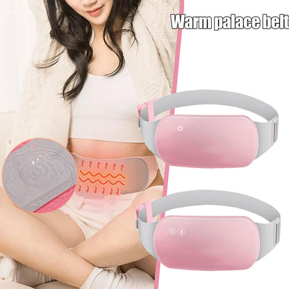 Electric Heated Waist Belt – Adjustable 45-65°C Uterine Warming & Back Pain Relief Belt