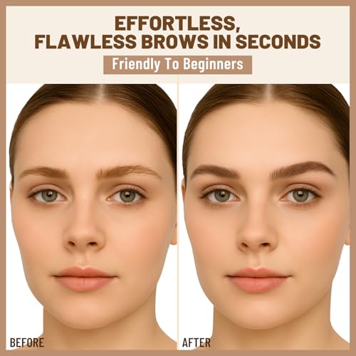 Perfect Brow Stamp Kit – Get Natural, Symmetrical Eyebrows in Seconds