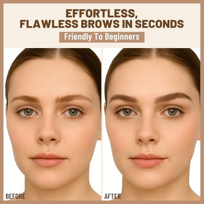 Perfect Brow Stamp Kit – Get Natural, Symmetrical Eyebrows in Seconds